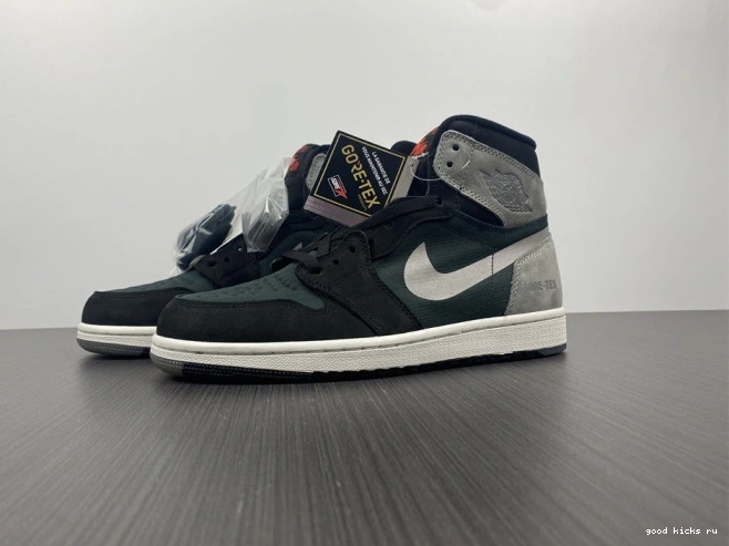 Retro Gore-Tex DB2889-001 High Particle Jordan 1 Black Grey Element 0709